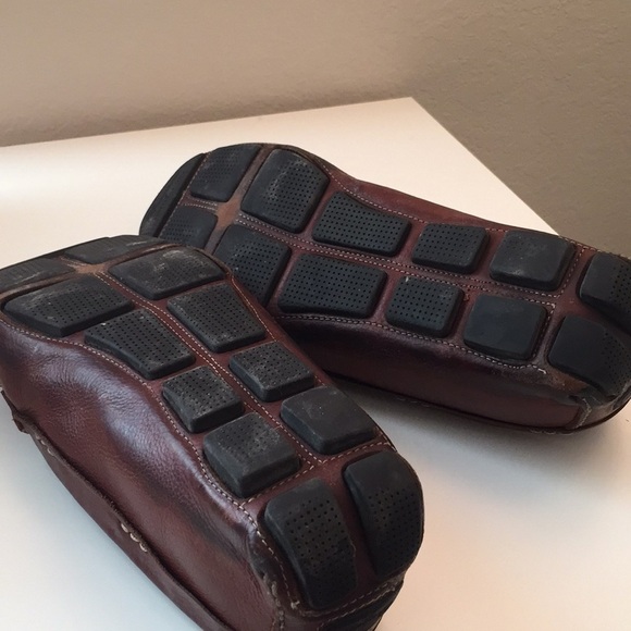 Bragano Men’s Brown Buckle Loafers Size 9.5 Made In  Italy - Picture 7 of 8